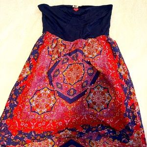 Roxy Strapless Mini Dress